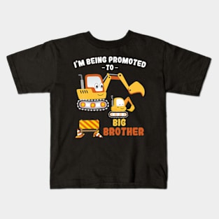 Being Promoted to Big Brother 2023 Kids T-Shirt